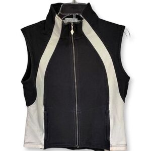 SDI Vest, Black and White , Size Medium